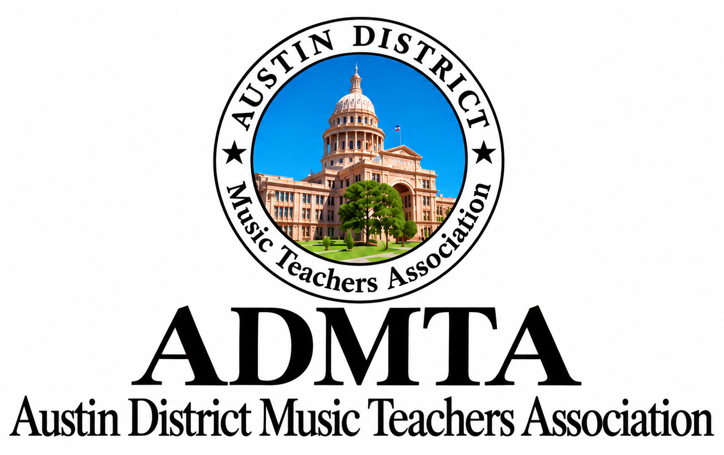 Austin District Music Teachers Association logo
